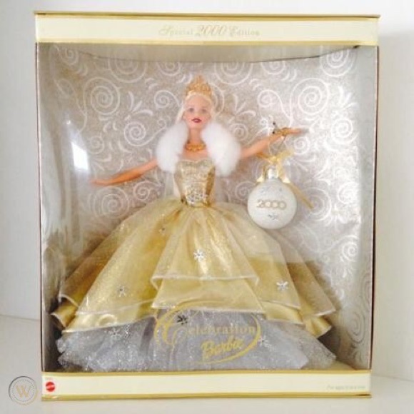 2000 holiday barbie